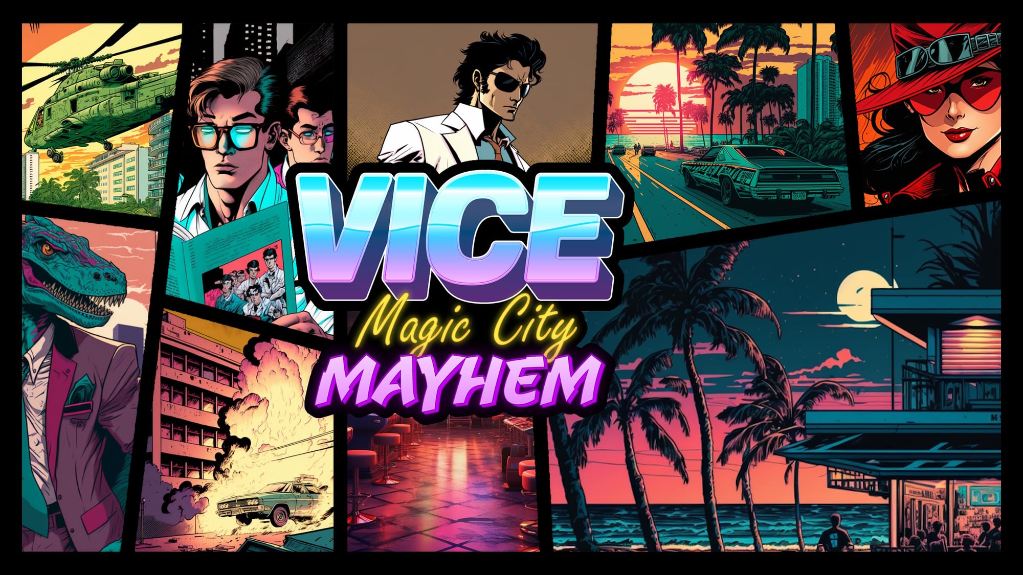 A Zelda-Style GTA Adventure, 'Vice: Magic City Mayhem', is Looking for Backers on Kickstarter